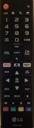 LG Smart TV remote